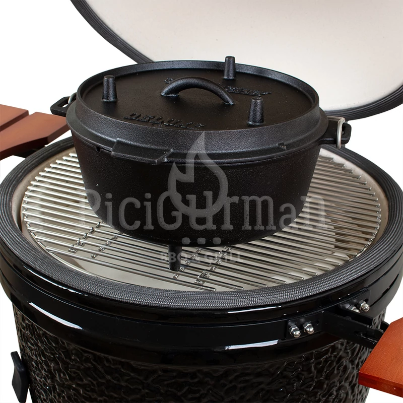 Camp Chef öntöttvas edény 25cm / 5.67L