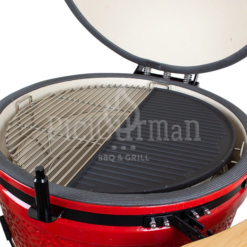 Kamado4u Félhold rostlap D50 kamadohoz