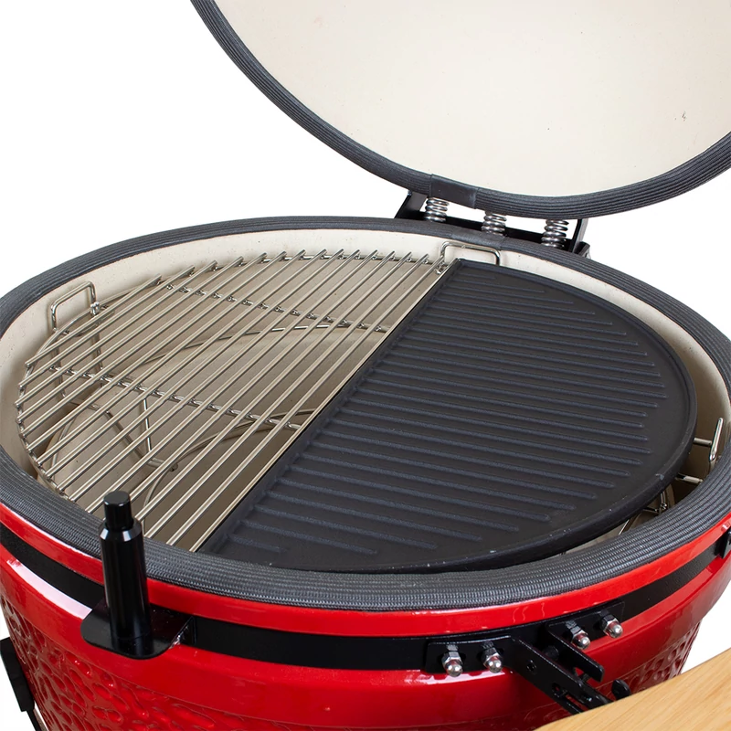 Kamado4u Félhold rostlap D50 kamadohoz