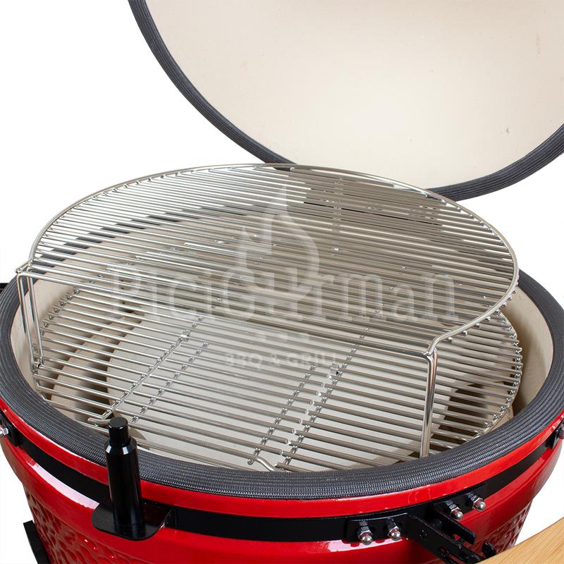 Kamado4u Magasított grillrács D50 kamadohoz