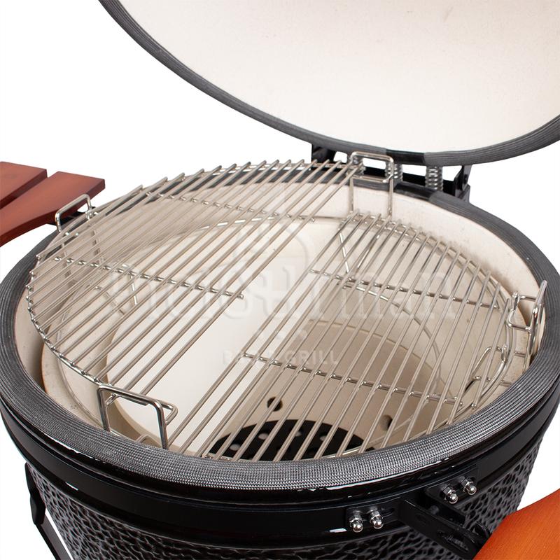 Kamado4u Készlet osztott sütőtér kialakításához D57 kamadohoz