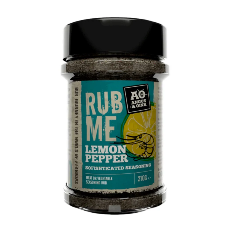 BBQ fűszerkeverék - Angus & Oink Seafood Lemon Pepper