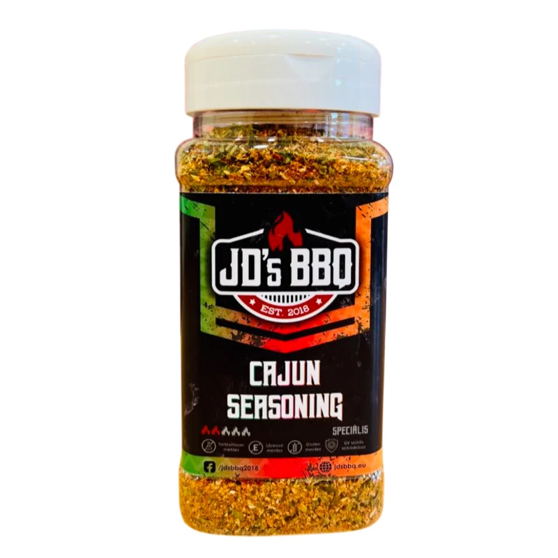 JD`s BBQ Hungary Cajun fűszerkeverék 300g szóródobozban