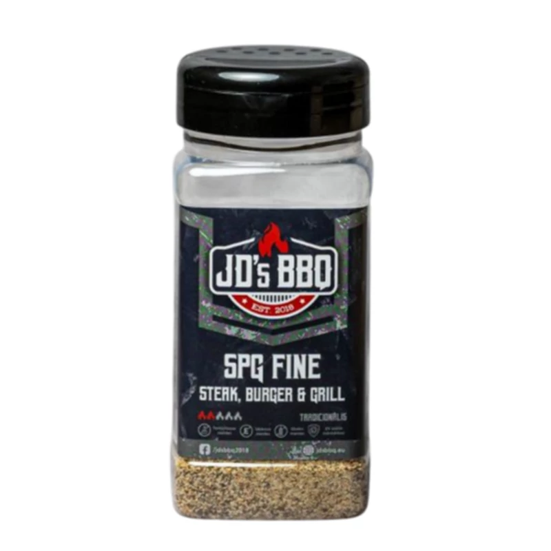 JD`s BBQ Hungary SPG Fine fűszerkeverék 300g szóródobozban