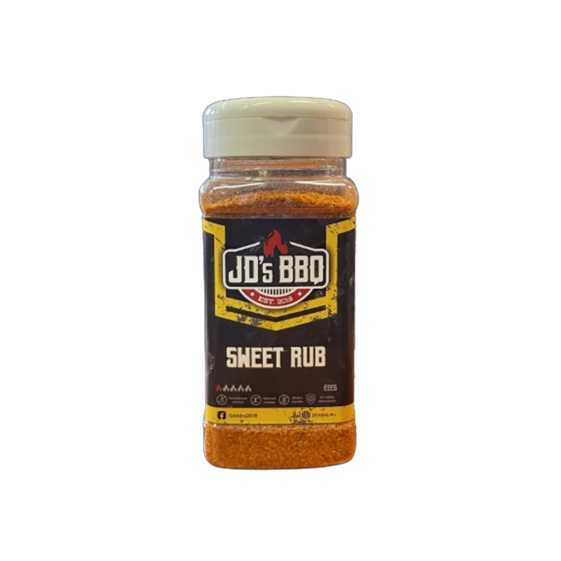 JD`s BBQ Hungary Sweet Rub 300g szóródobozban